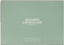 Indlæs billede til gallerivisning 24 stykker dessertchokolade, Æske 296 g Grøn 296 G