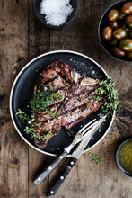 Indlæs billede til gallerivisning Old Farmer Classic steakbestik/grillbestik 12 dele træ/stål Stål, Natur 6