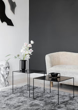 Indlæs billede til gallerivisning Kubus vase Lily - Sort Black 10cmx20cmx10cm