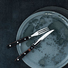 Indlæs billede til gallerivisning Old Farmer Classic steakbestik/grillbestik 12 dele træ/stål Stål, Natur 6