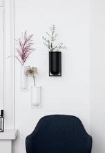 Indlæs billede til gallerivisning Kubus vase Lily - Sort Black 10cmx20cmx10cm