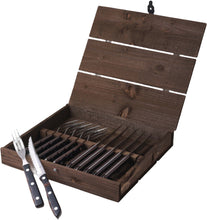 Indlæs billede til gallerivisning Steakbestik/grillbestik Old farmer classic 12 dele Træ/Stål Træ/stål 6
