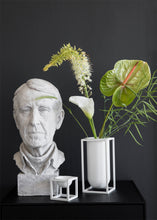 Indlæs billede til gallerivisning Kubus vase Lily - Sort Black 10cmx20cmx10cm
